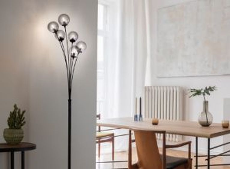 Smoked Glass Lamps & Smoked Glass Lights Lights.co.uk