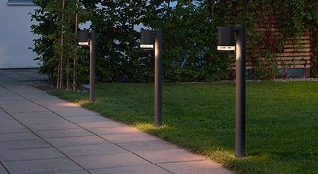 Led pullert utelampe