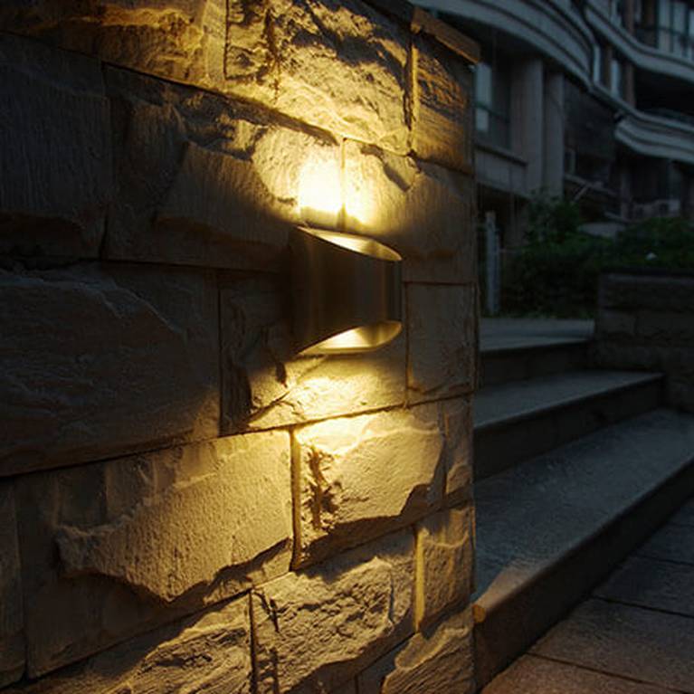 Stainless Steel Outdoor Wall Lights Lights.co.uk