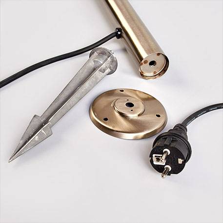 Led pullert utelampe