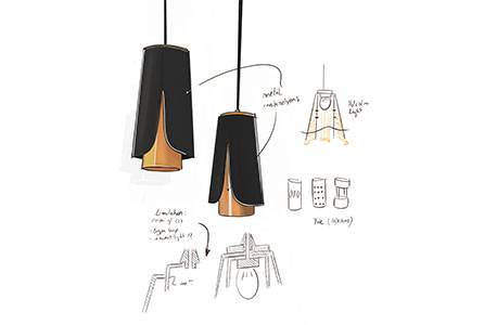 Piekaramā lampa Prandina Tulipa S3