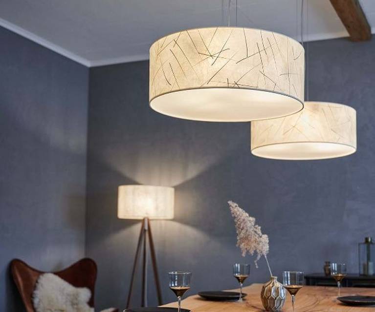 Drum Lamp Shades & Round Lampshades | Lights.ie