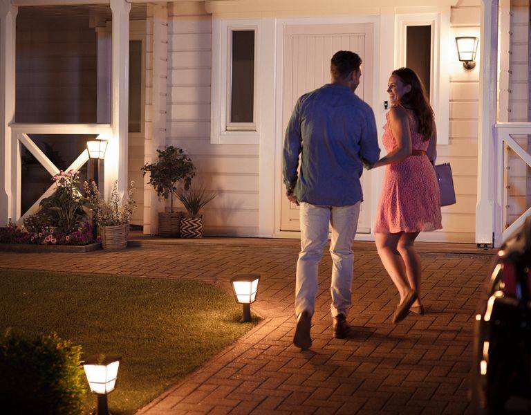 Smartlys for utendørsbruk