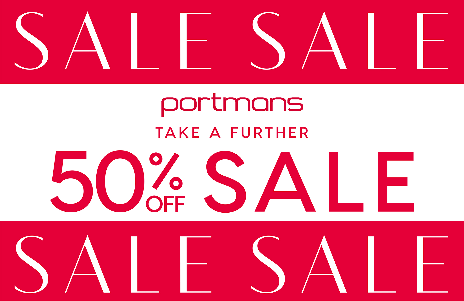 Portmans Take A Further 50% Off All Sale