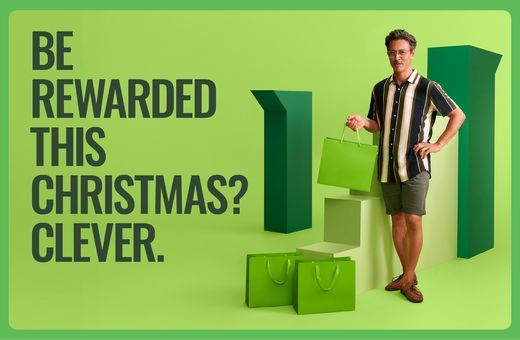 Be rewarded this Christmas? Clever.