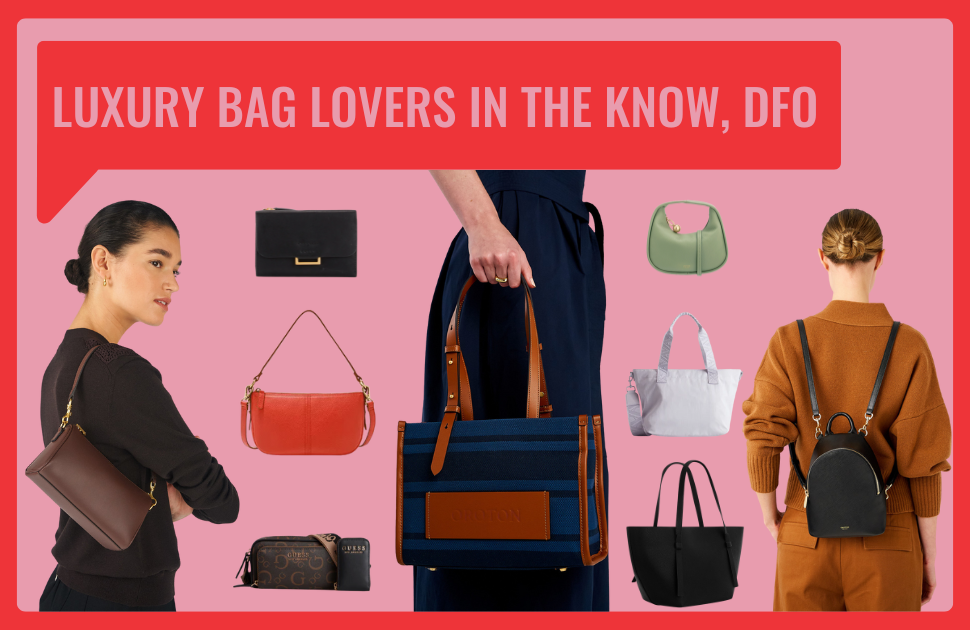 Designer handbags at DFO prices