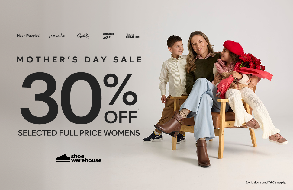 Shoe Warehouse Mother's Day Sale 