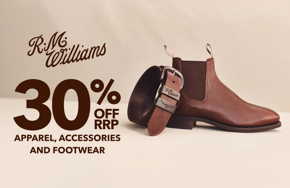 Rm Williams 30% Off