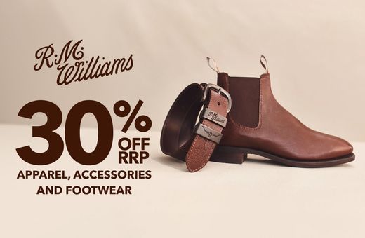 Rm Williams 30% Off