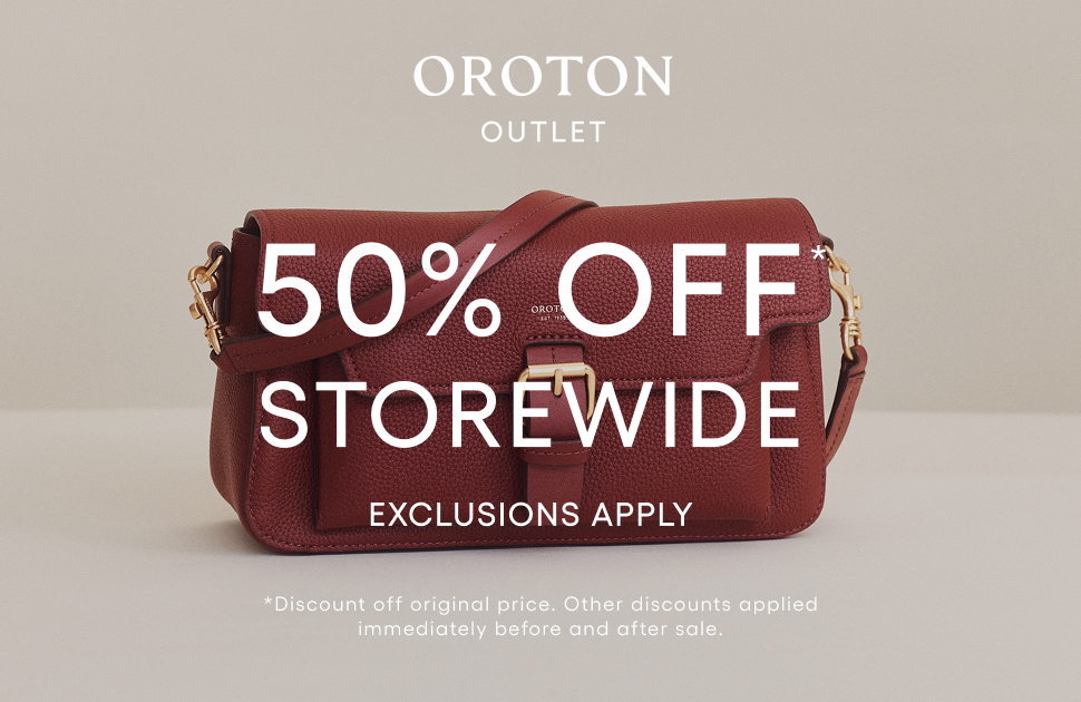 Oroton | 50% Off Storewide*