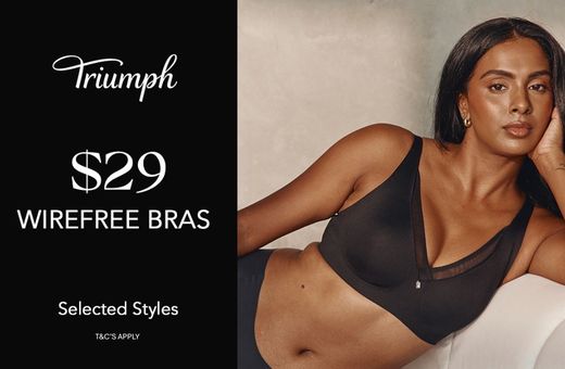 Triumph $29 Selected Wirefree Bras