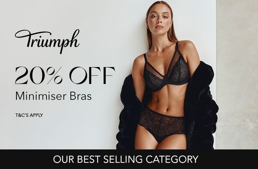 Triumph 20% OFF Full Price Minimiser Bras