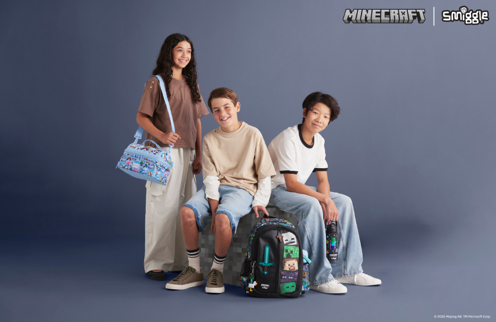 Smiggle Has Partnered with Minecraft 
