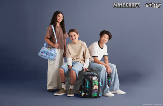 Smiggle Has Partnered with Minecraft 