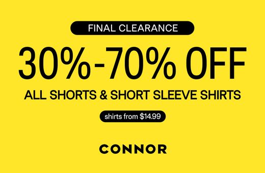 Connor 30% - 70% Off 