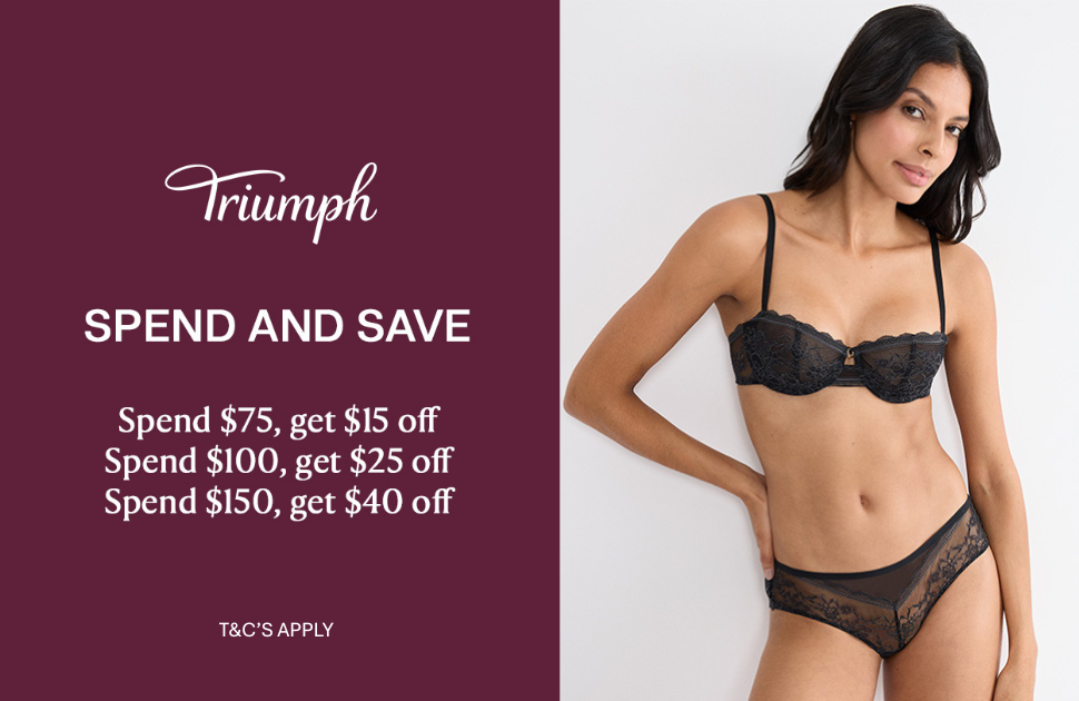 Triumph Spend & Save offers