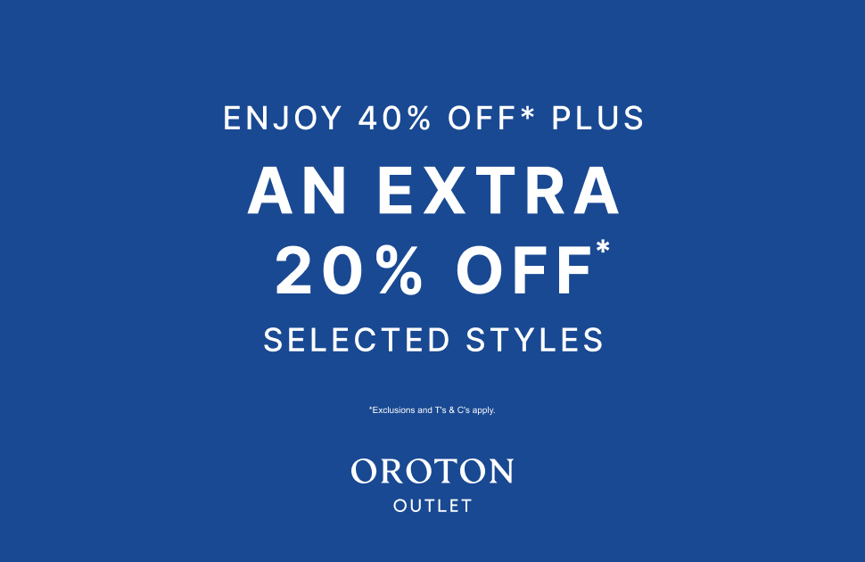 Oroton ENJOY 40% OFF + TAKE AN EXTRA 20% OFF SELECTED STYLES