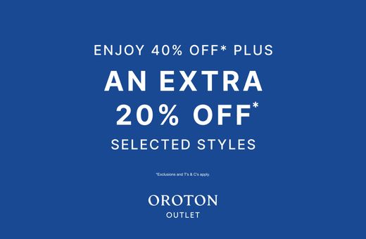 Oroton ENJOY 40% OFF + TAKE AN EXTRA 20% OFF SELECTED STYLES