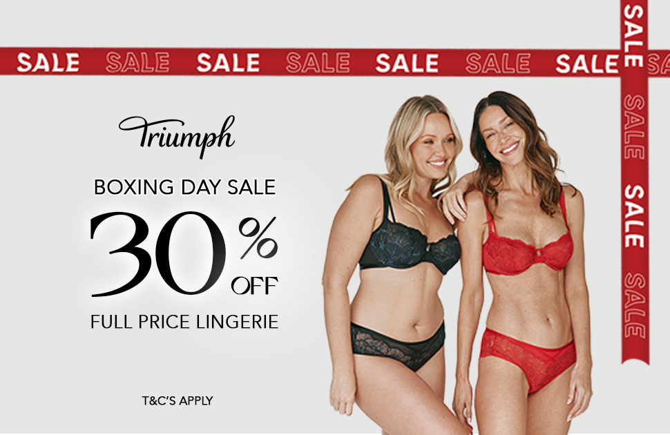 Triumph Boxing Day Sale