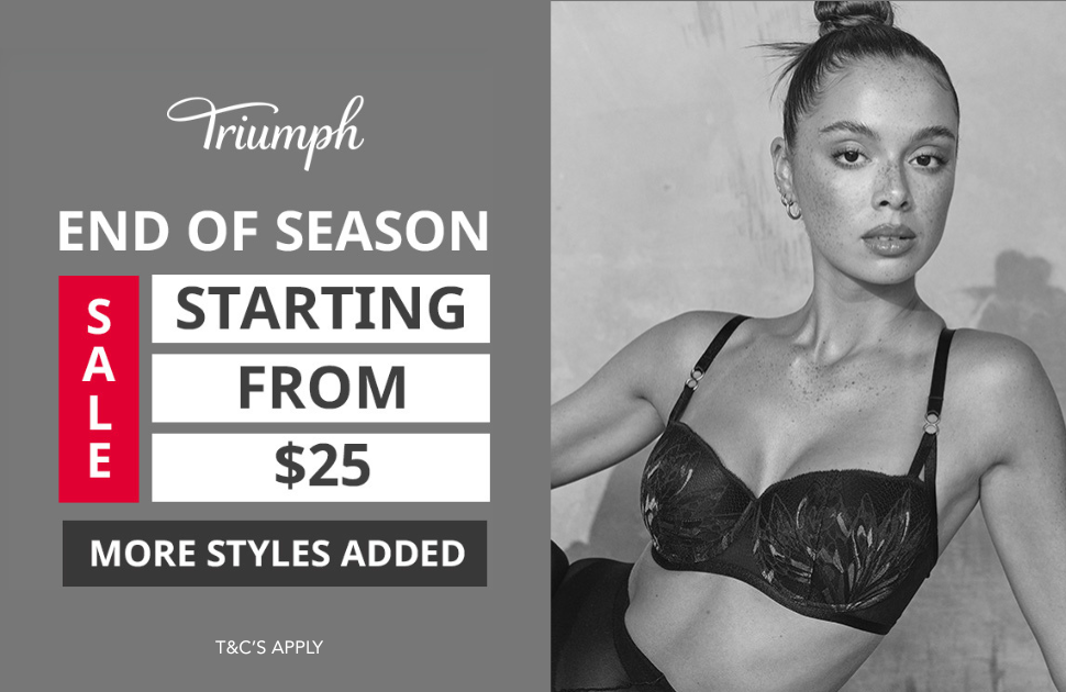 Triumph End of season sale 