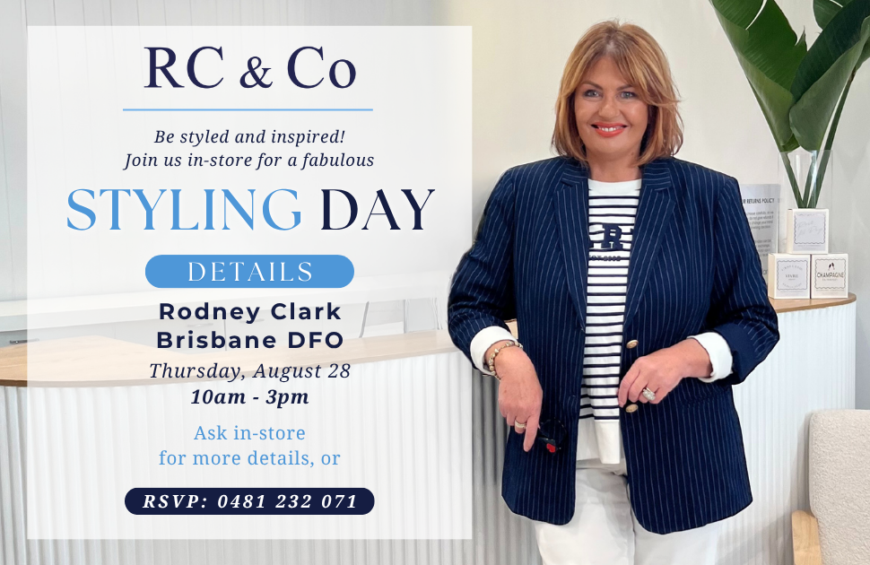 Rodney Clark instore styling session