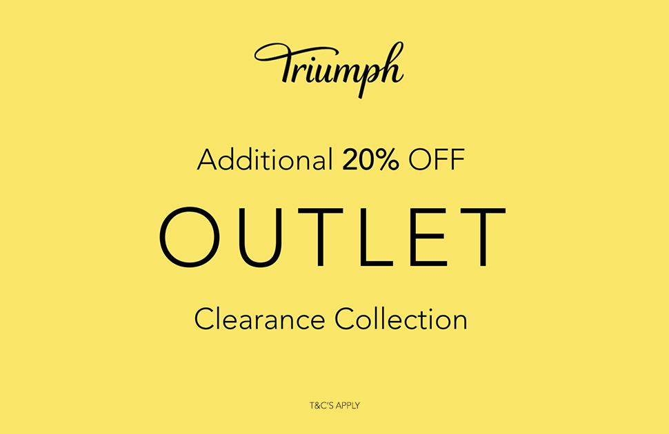 Triumph Extra 20%off Clearance items