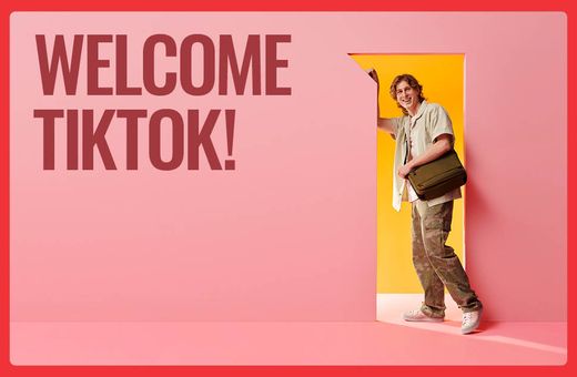 We’re now on TikTok
