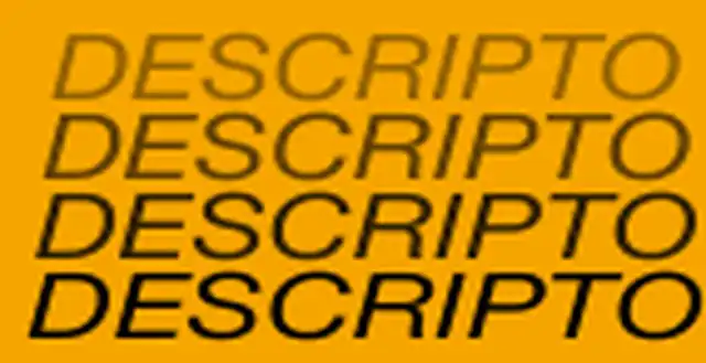 DESCRIPTO