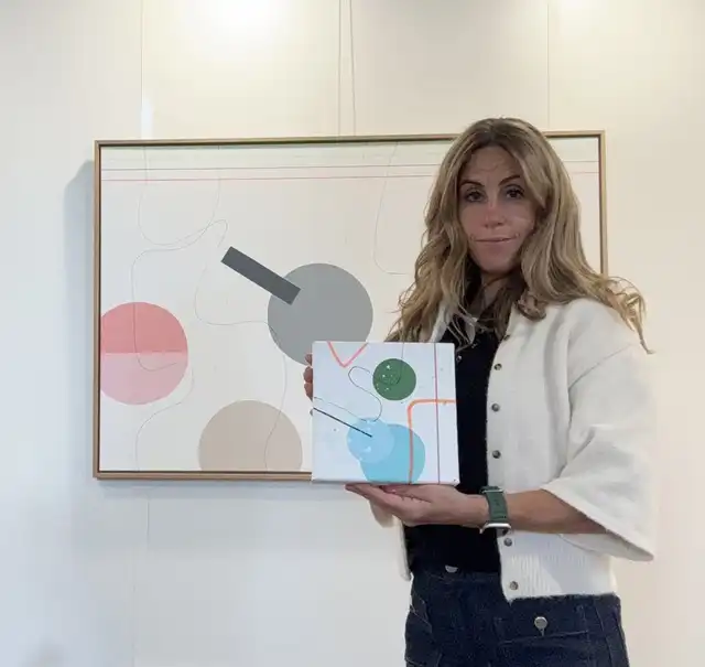 Portræt af kunstner