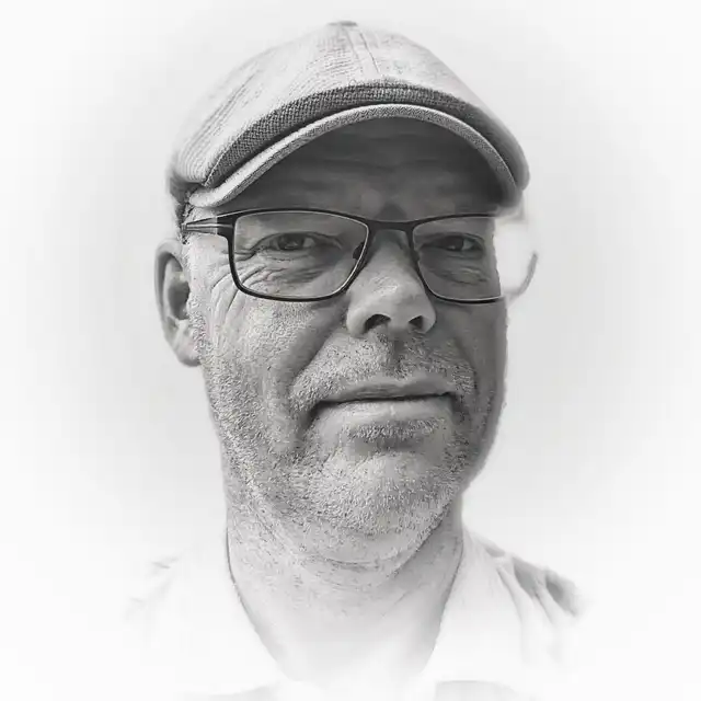 Portræt af kunstner