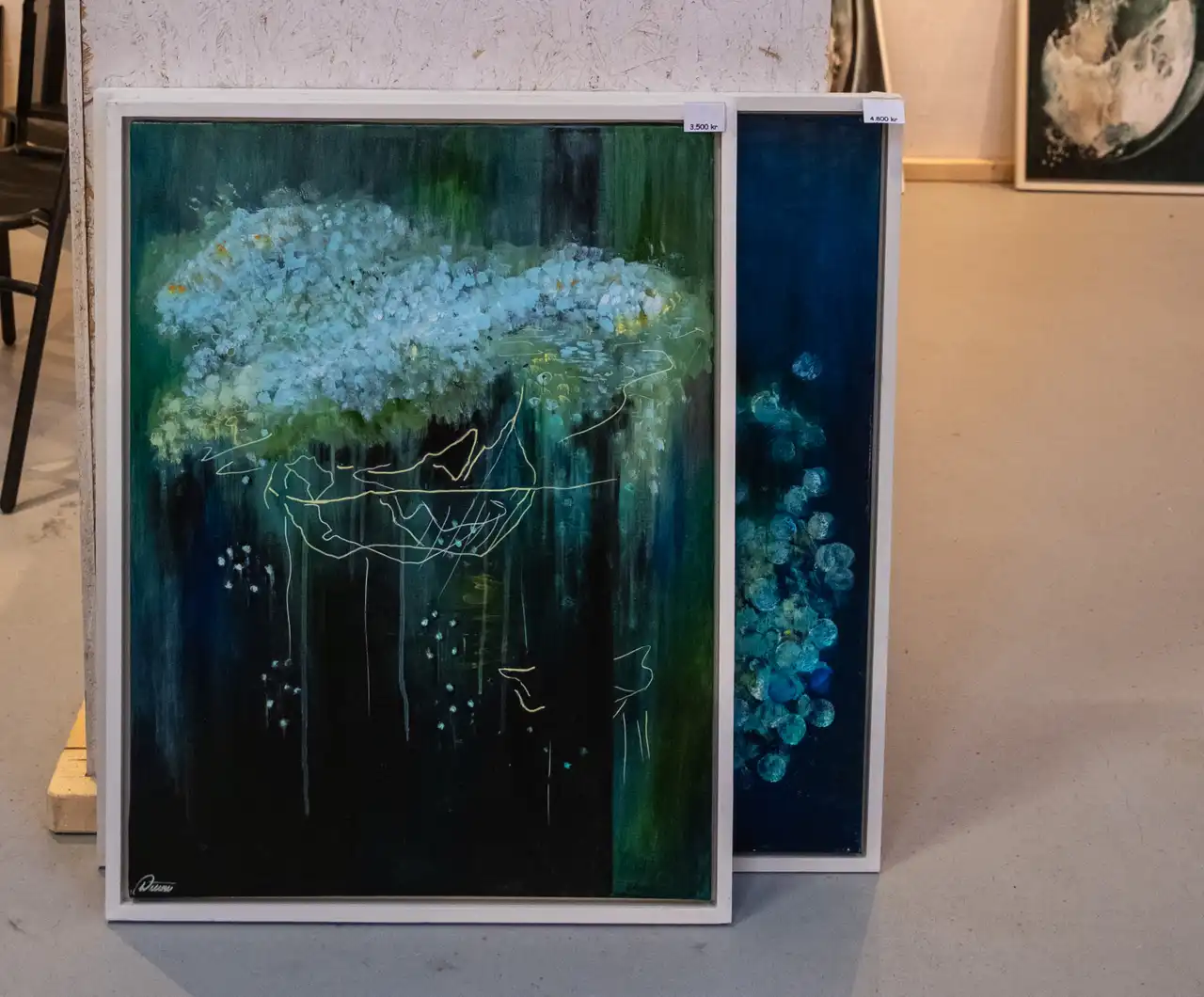 Billede fra eventyrlig kunst 2023 - kunstmesse på Nordfyn i Danmark