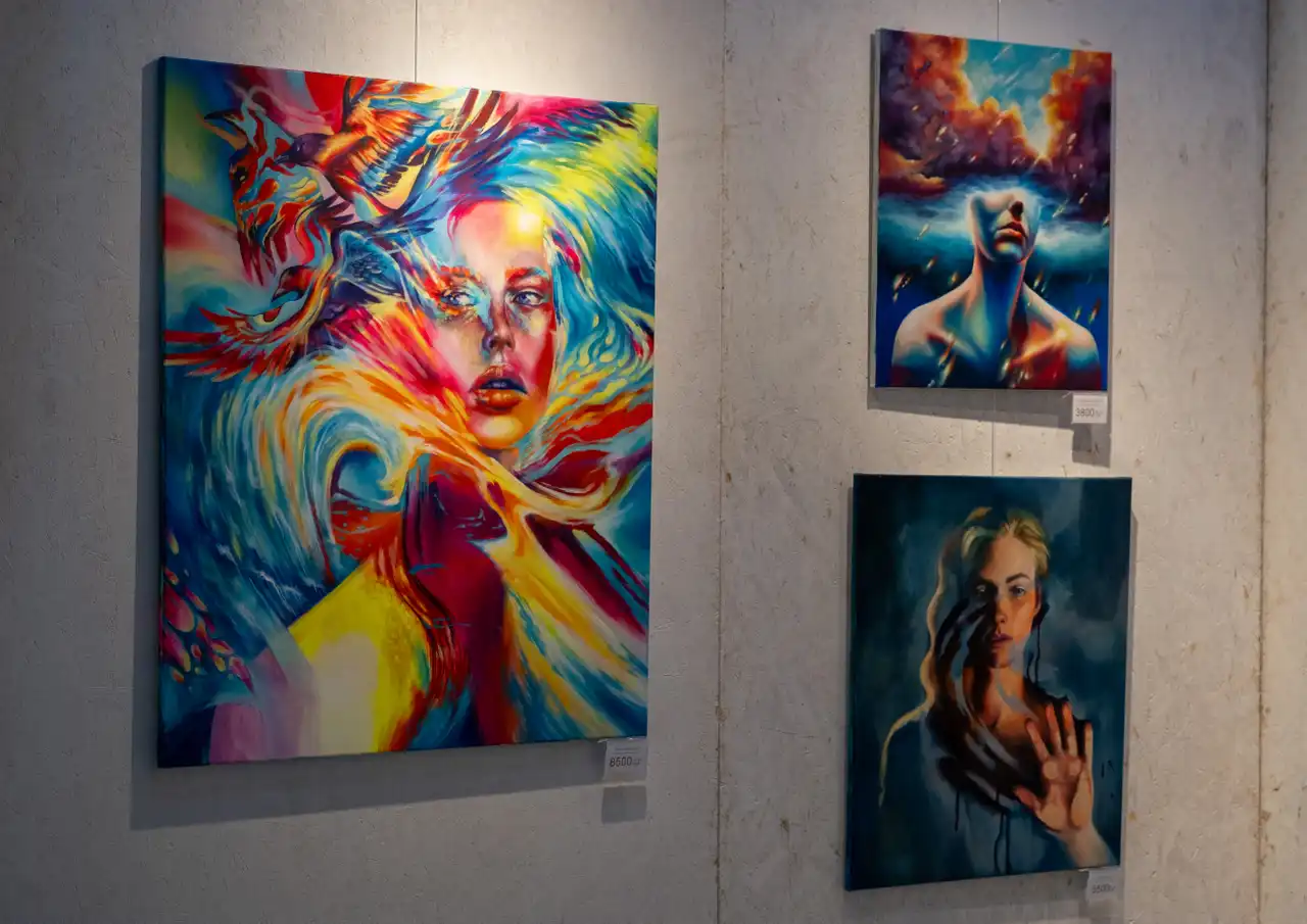 Billede fra eventyrlig kunst 2023 - kunstmesse på Nordfyn i Danmark