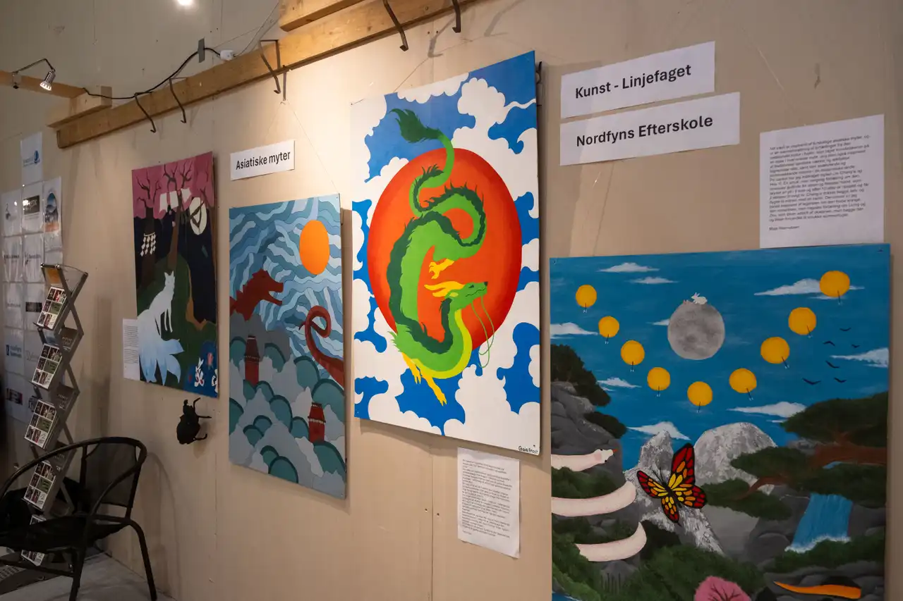 Eventyrlig kunst 2024 i Bogense
