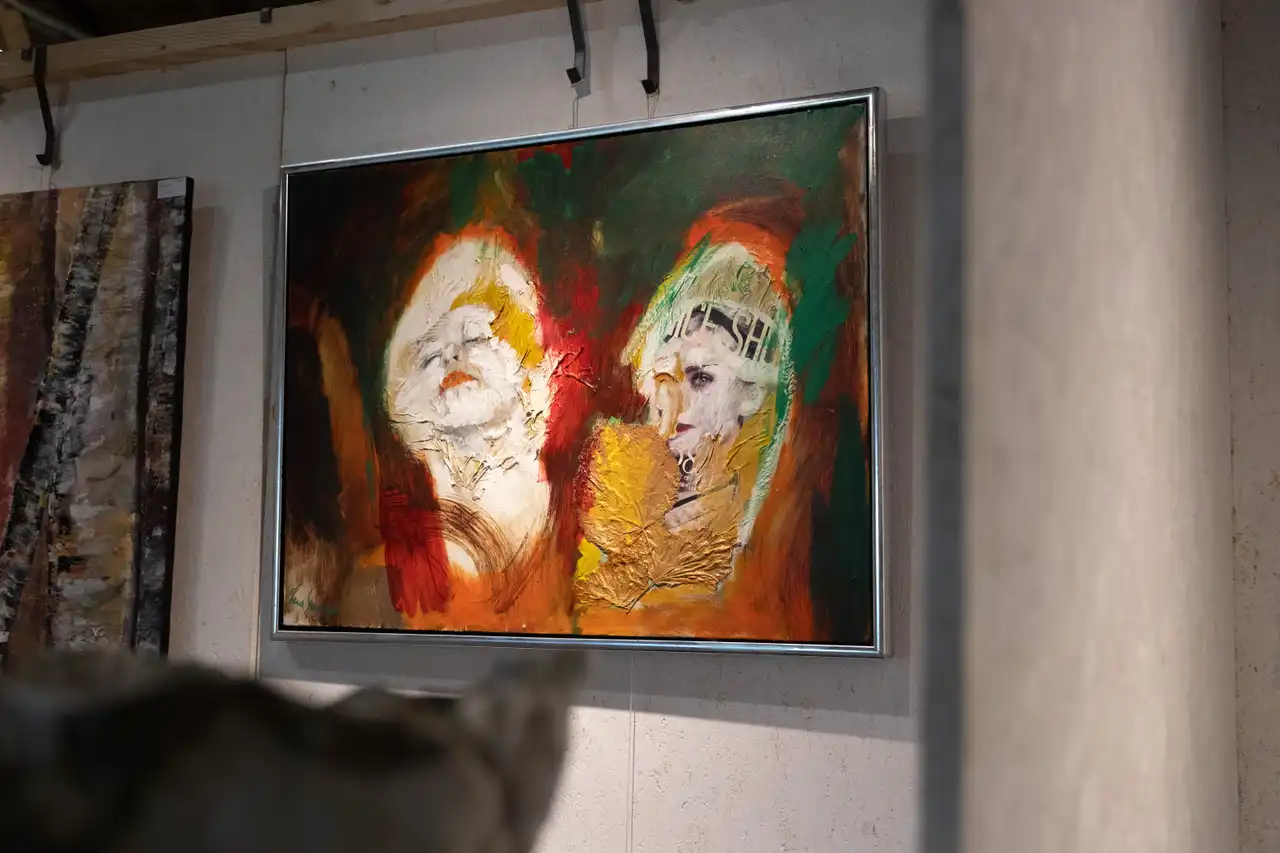 Billede fra eventyrlig kunst 2023 - kunstmesse på Nordfyn i Danmark