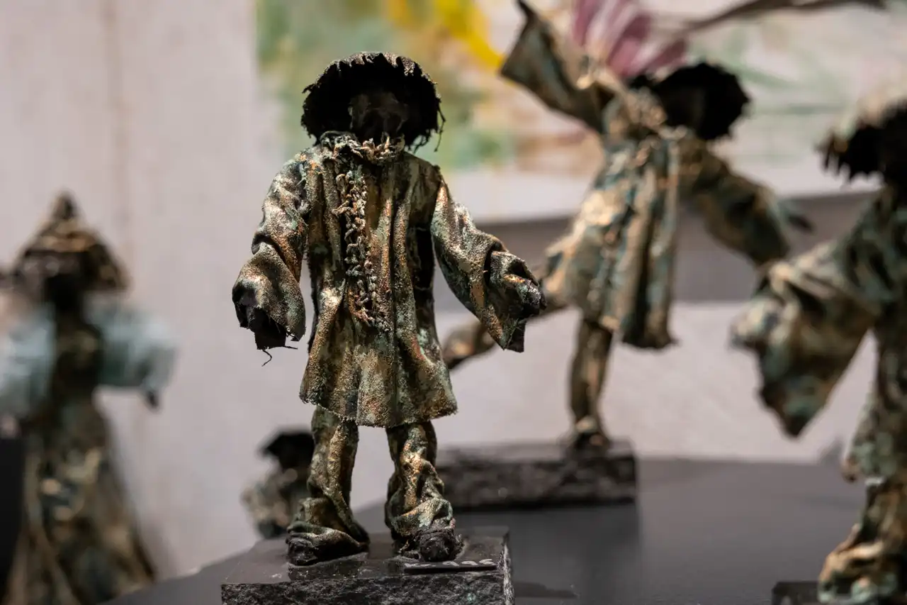 Billede fra eventyrlig kunst 2023 - kunstmesse på Nordfyn i Danmark
