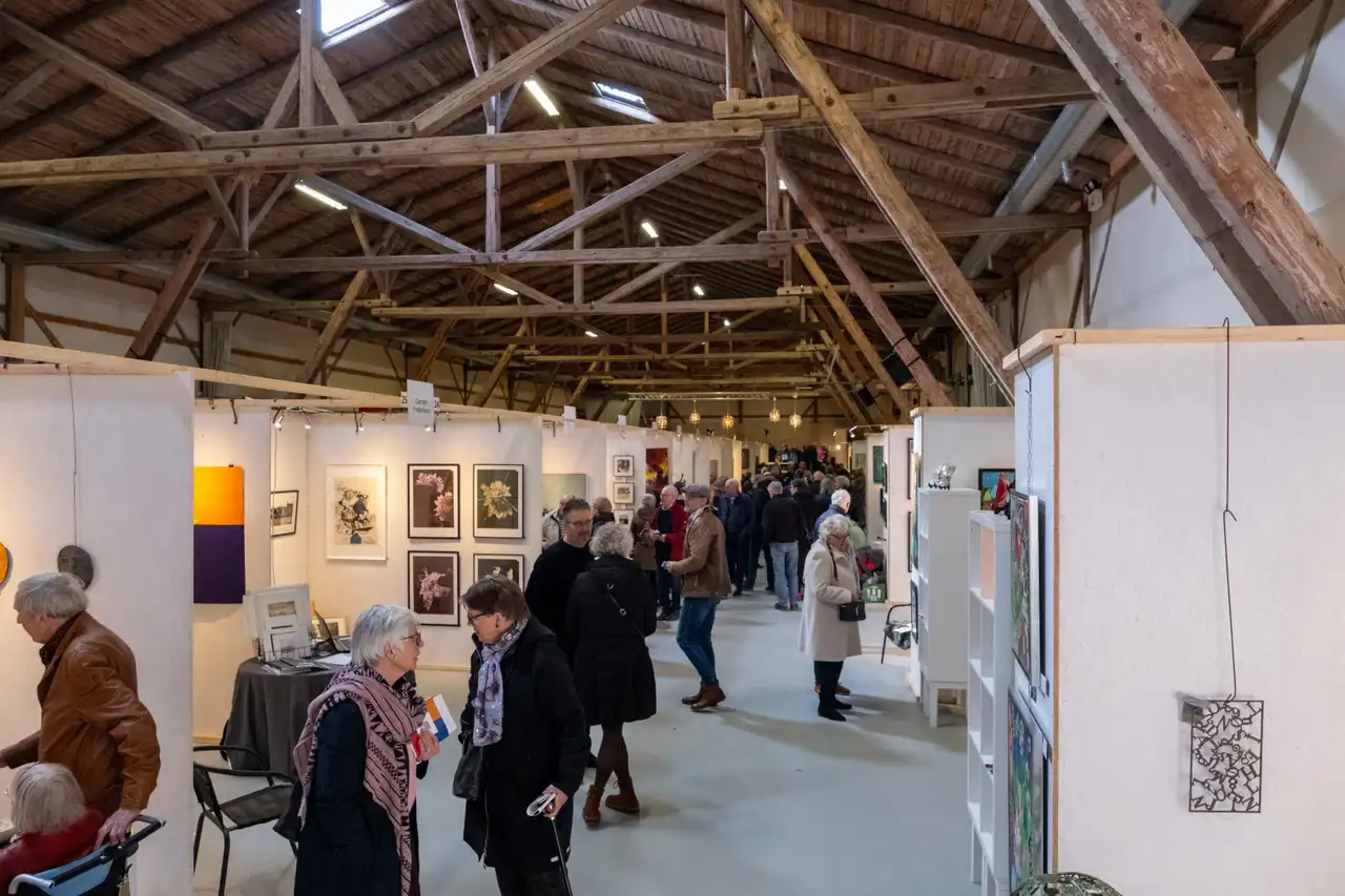 Billede fra eventyrlig kunst 2023 - kunstmesse på Nordfyn i Danmark