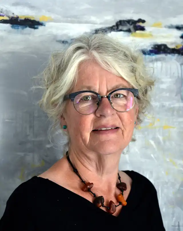 Portræt af kunstner
