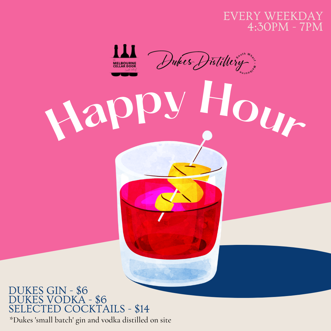 Melbourne Cellar Door Happy Hour DFO South Wharf