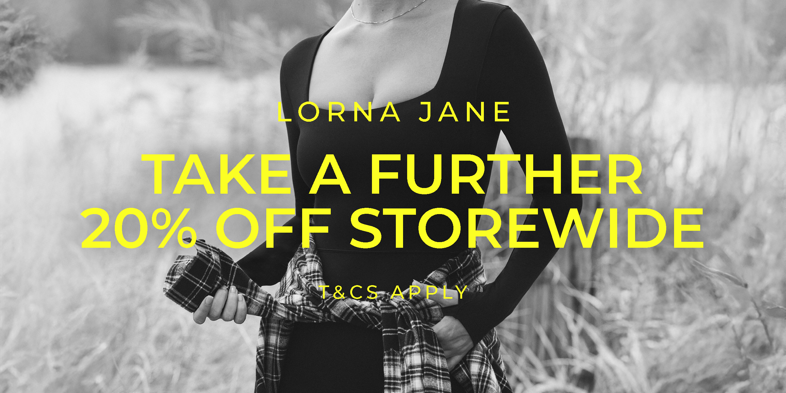 Lorna Jane: Take a further 20% off storewide.