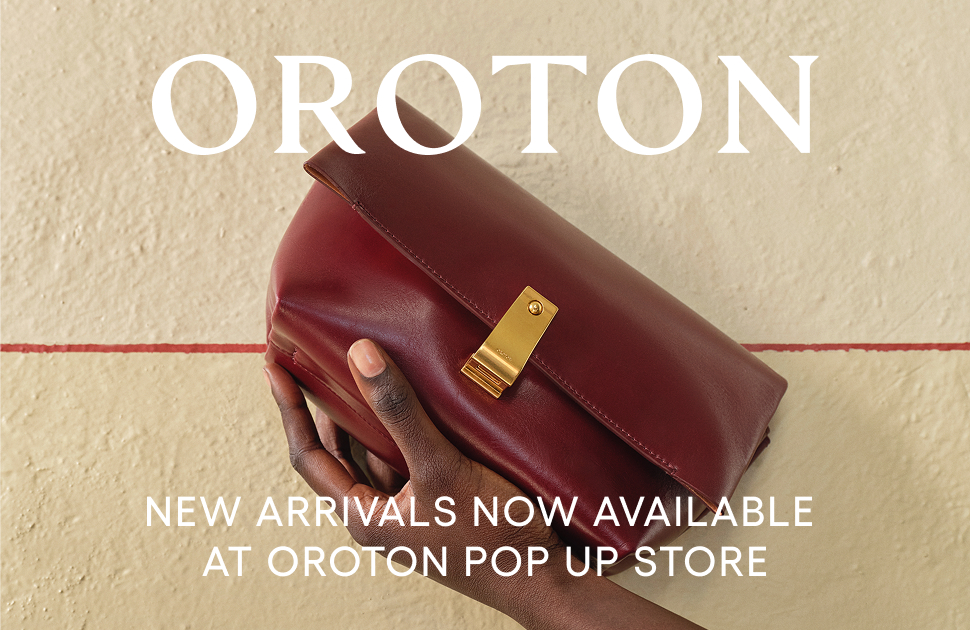 Oroton Pop Up Store : New arrivals now available 