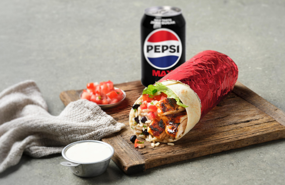Mad Mex: Mad Deal which includes Regular Burrito/Naked Burrito + Can of drink/Water for $15.90