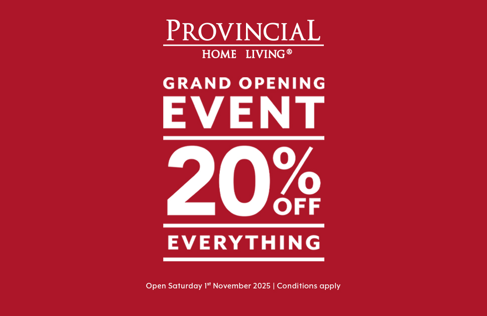 Provincial Home Living is reopening its doors!