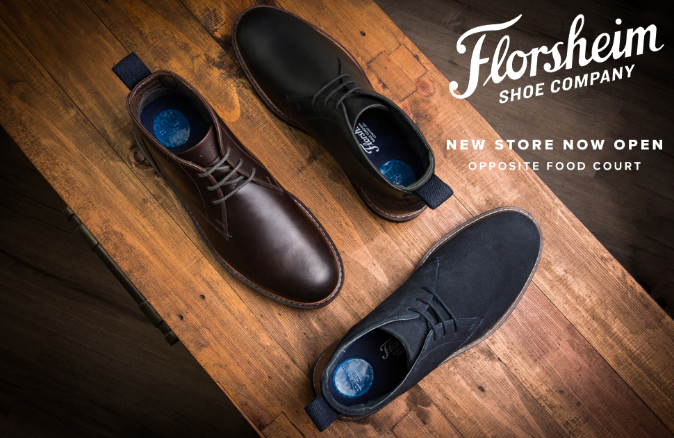 Florsheim Now Open