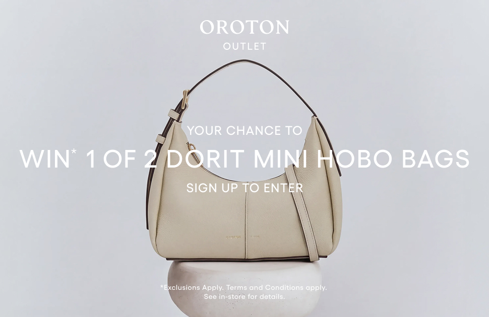 Oroton Outlet: In-Store Sign-Up Competition