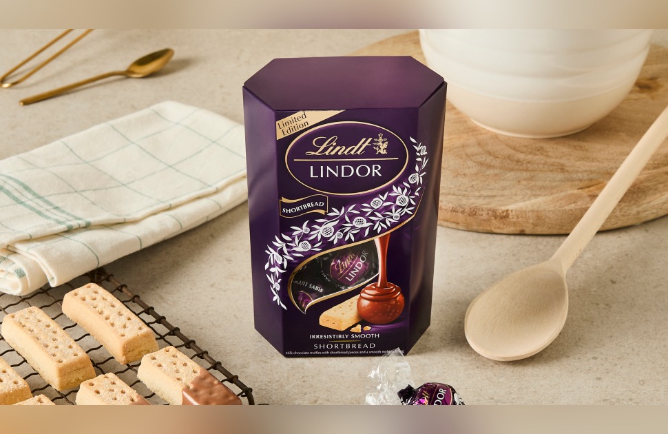 Lindt Introducing Lindor Shortbread