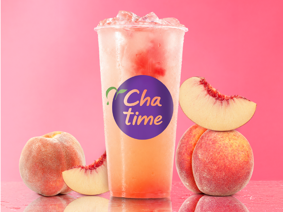 Chatime | $5 White Peach Green Tea
