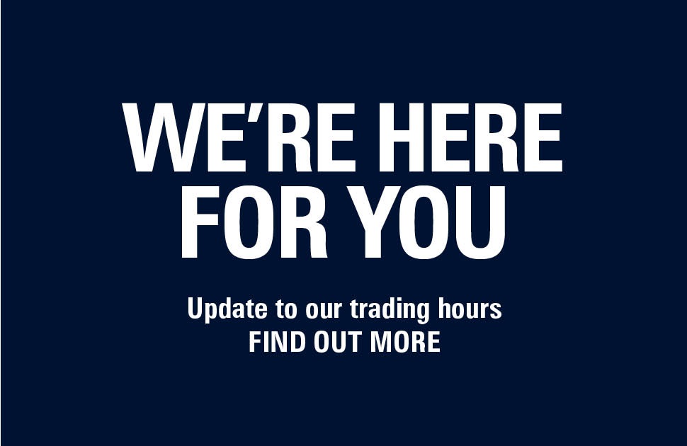 We're here for you - Trading update
