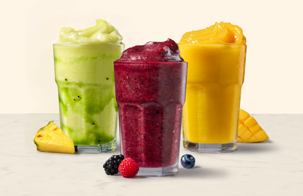 Muffin Break Icy Fruit Frappes