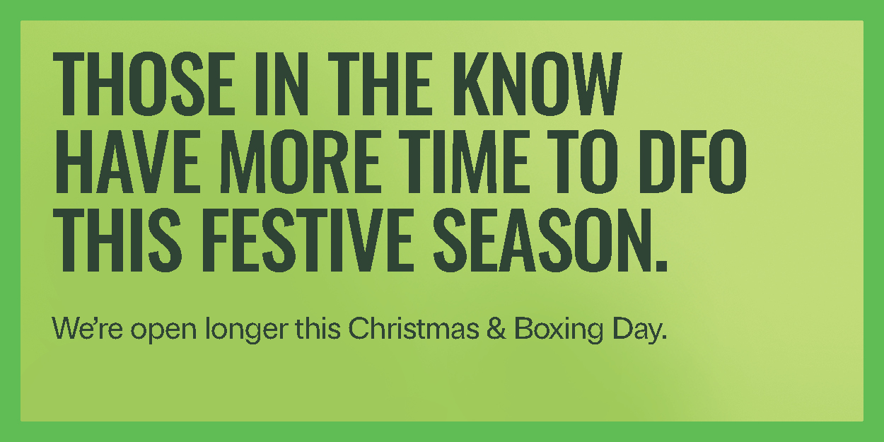 We’re open for longer this Christmas & Boxing Day