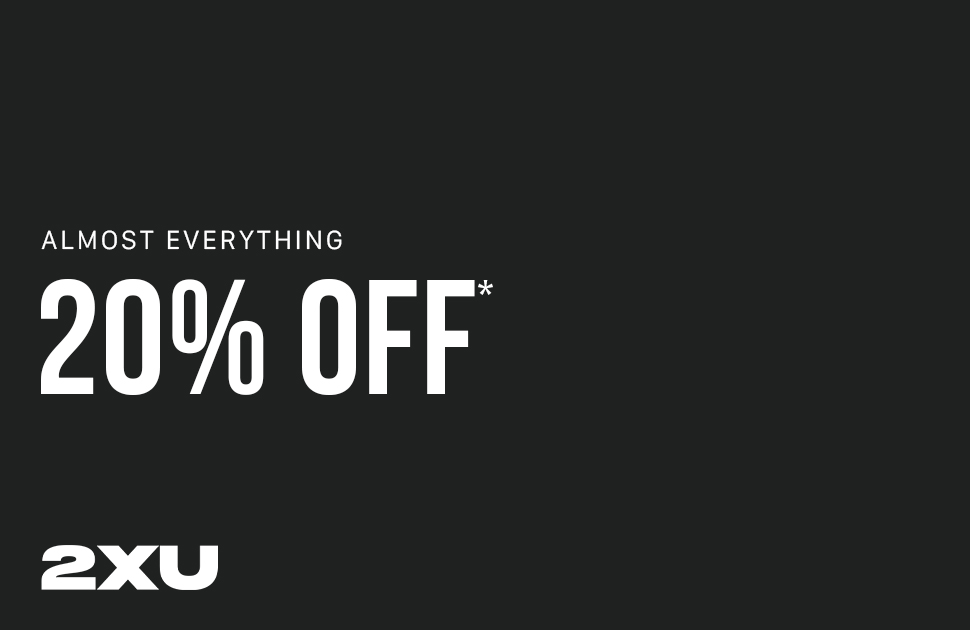 2XU | 20% Off Almost Everything In Store This Weekend